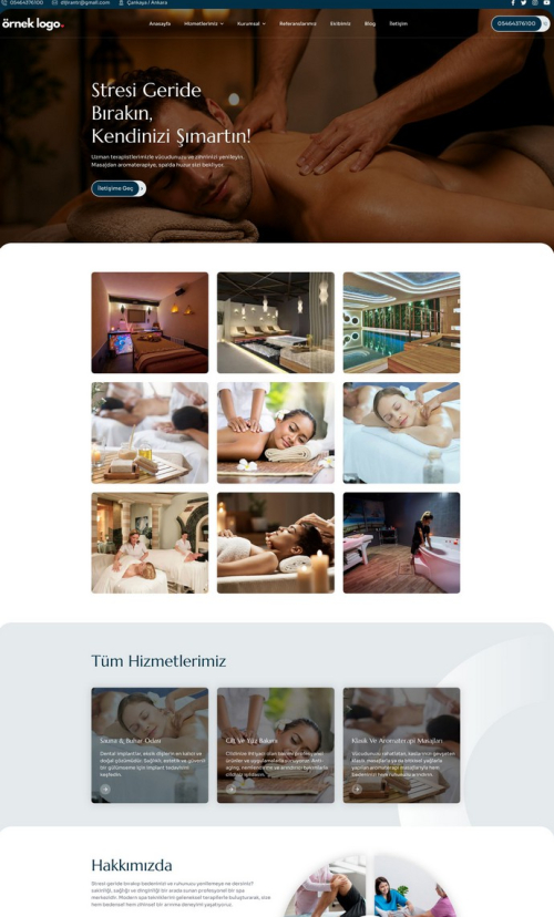 Spa, Masaj  Web Paketi-116