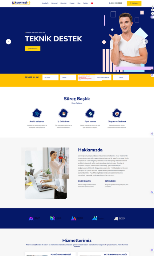 Kurumsal Web Paketi-150