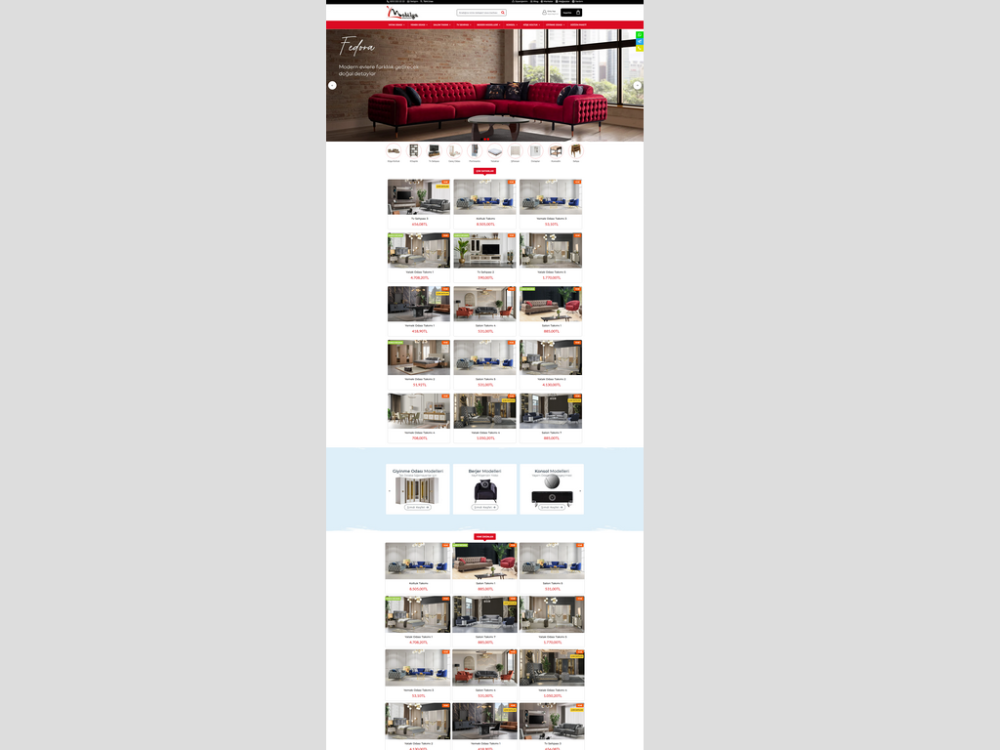 Mobilya E-Ticaret Paketi-207