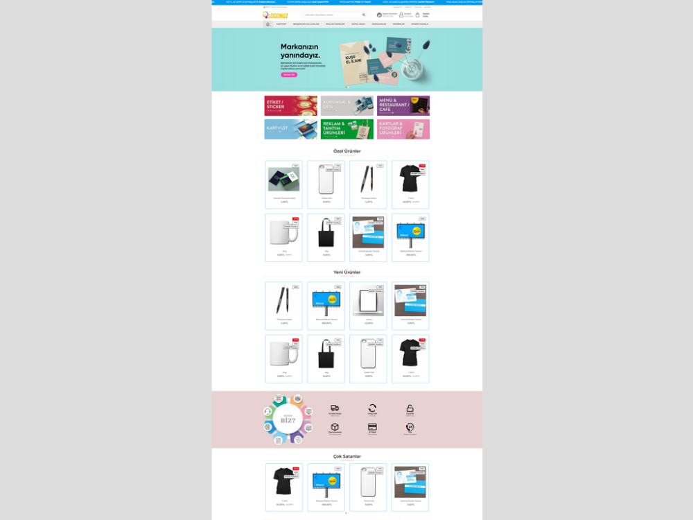 Baskı E-Ticaret Paketi-203