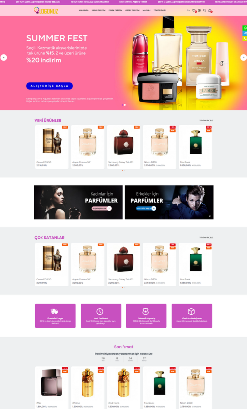 Perfume E-Ticaret Paketi-210
