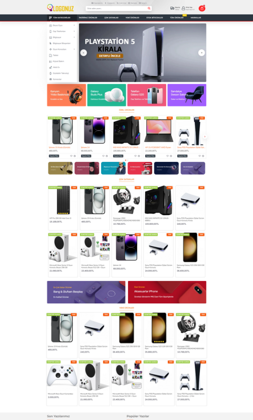 Tech E-Ticaret Paketi-206