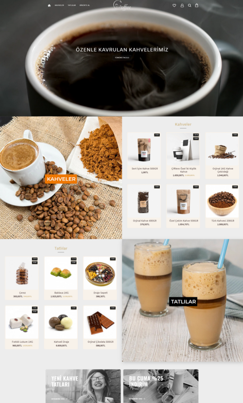 Coffee E-Ticaret Paketi-230