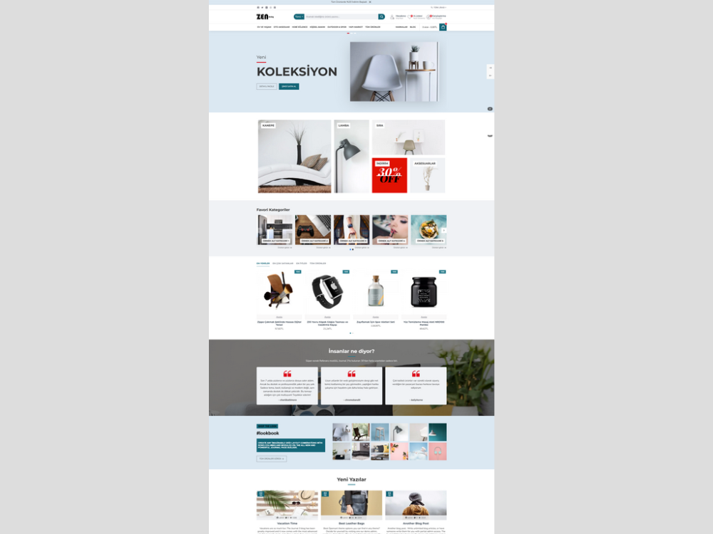 Zen E-Ticaret Paketi-214